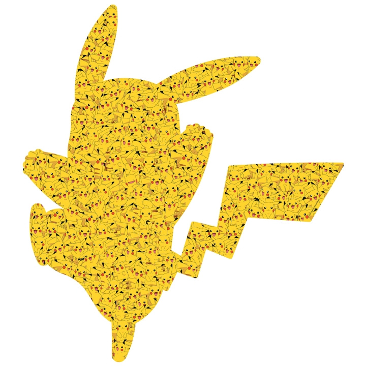 Ravensburger Shaped Pikachu 600-700p in de groep SPEELGOED, KINDER- & BABYPRODUCTEN / Speelgoed / Puzzels bij TP E-commerce Nordic AB (A19369)