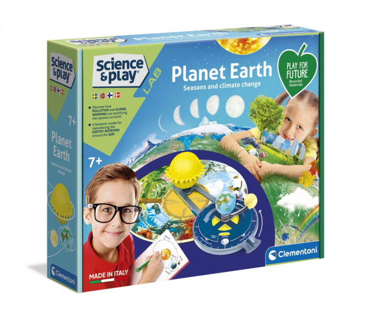 Clementoni Planeet Aarde Wetenschapskit in de groep SPEELGOED, KINDER- & BABYPRODUCTEN / Speelgoed / Experimenteren en doe-het-zelf bij TP E-commerce Nordic AB (A22436)