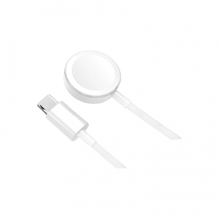 Magnetische snellader voor Apple Watch, USB-C in de groep SMARTPHONE & TABLETS / Training, thuis & vrije tijd / Apple Watch & Accessoires / Accessoires bij TP E-commerce Nordic AB (A22445)