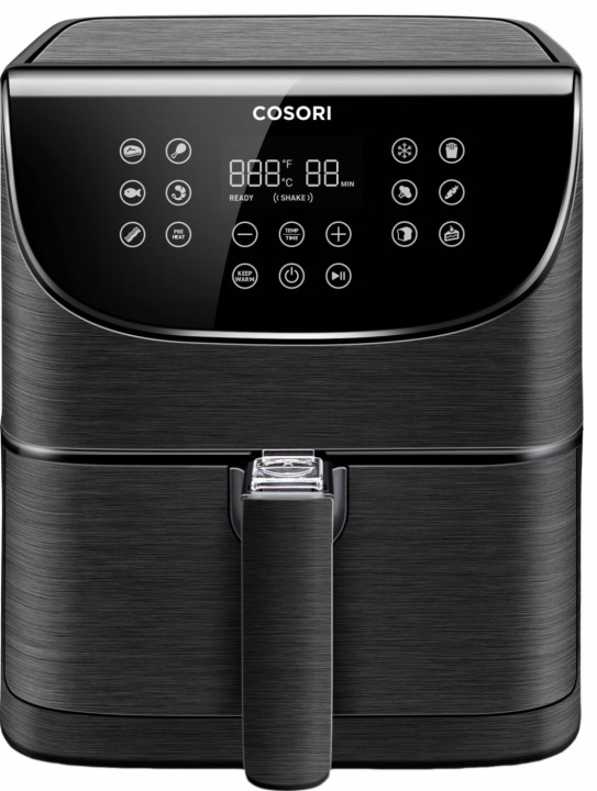 Cosori CP158-AF-RXB Premium airfryer, 5,5 liter, zwart in de groep HUISHOUDEN & TUIN / Huishoudelijke apparaten / Airfryers & friteuses bij TP E-commerce Nordic AB (A22477)