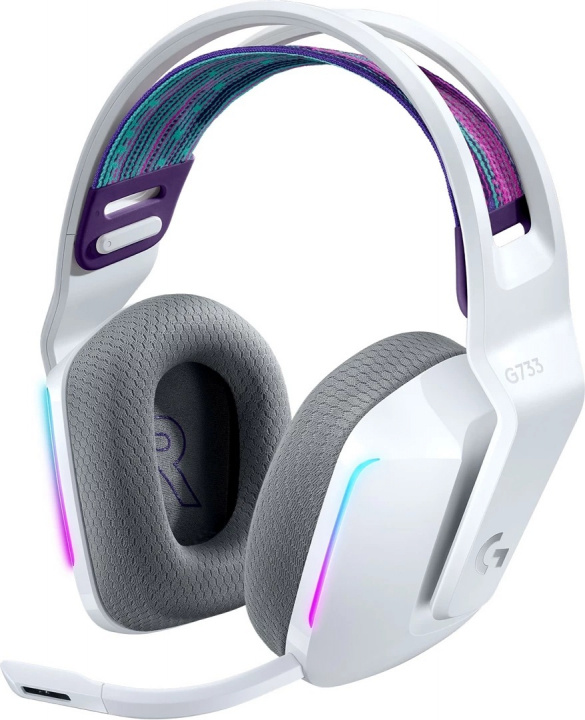 Logitech G733 Lightspeed Draadloze RGB Headset in de groep COMPUTERS & RANDAPPARATUUR / GAMING / Koptelefoon bij TP E-commerce Nordic AB (A22481)