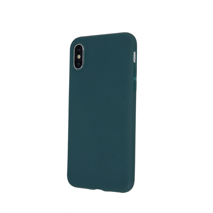 Matt TPU case for iPhone 16 Plus, Forest green in de groep SMARTPHONE & TABLETS / Mobielbescherming / Apple / iPhone 16 bij TP E-commerce Nordic AB (A22530)