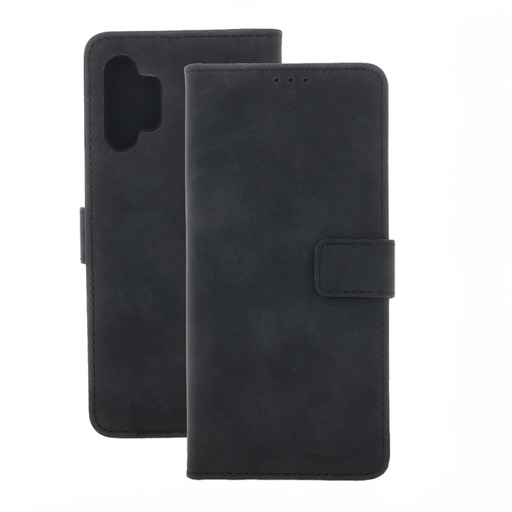 Smart Velvet case for iPhone 16, black in de groep SMARTPHONE & TABLETS / Mobielbescherming / Apple / iPhone 16 bij TP E-commerce Nordic AB (A22543)