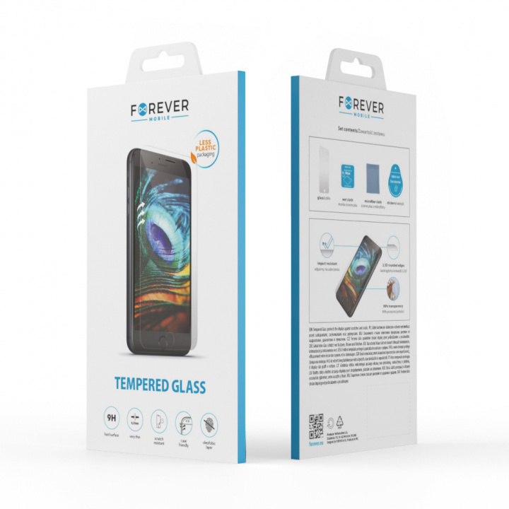 Forever tempered glass 2,5D for iPhone 16 in de groep SMARTPHONE & TABLETS / Mobielbescherming / Apple / iPhone 16 bij TP E-commerce Nordic AB (A22547)