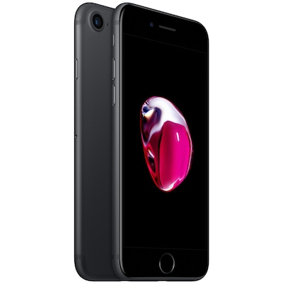 Apple Tweedehands iPhone 7 128 GB, zwart - goede staat in de groep SMARTPHONE & TABLETS / Mobiele telefoons & smartphones bij TP E-commerce Nordic AB (A22554)