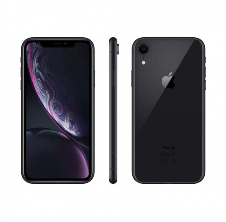 Preowned Apple iPhone XR 64GB Black Grade B in de groep SMARTPHONE & TABLETS / Mobiele telefoons & smartphones bij TP E-commerce Nordic AB (A22557)