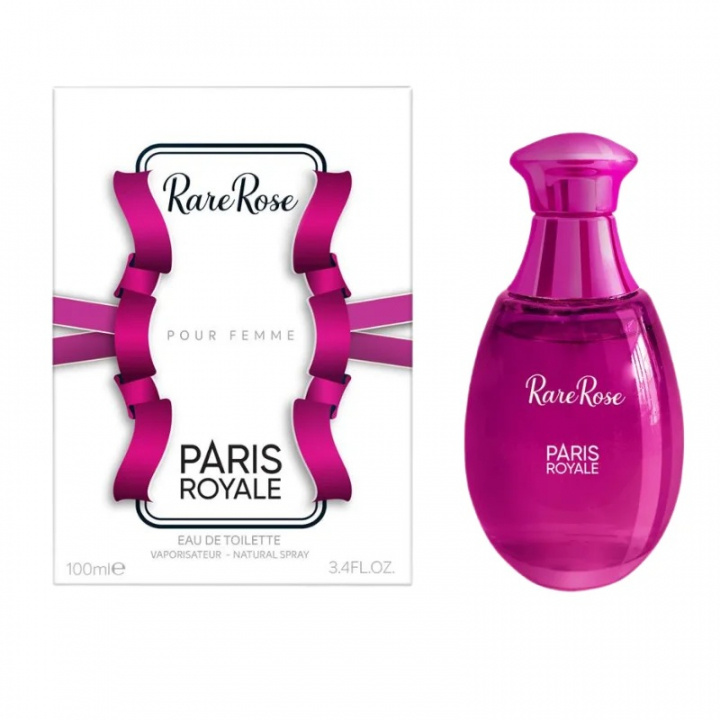 Paris Royale PR006: Rare Rose voor Vrouwen 100ml EDT in de groep BEAUTY & HEALTH / Geuren & Parfum / Parfum / Parfum voor haar bij TP E-commerce Nordic AB (A22615)