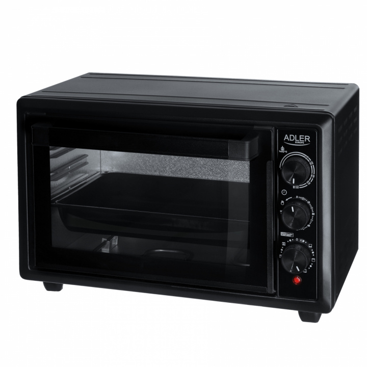 Adler AD 6023 Electric oven 26L in de groep HUISHOUDEN & TUIN / Huishoudelijke apparaten / Werkbladen en kookplaat bij TP E-commerce Nordic AB (A22651)