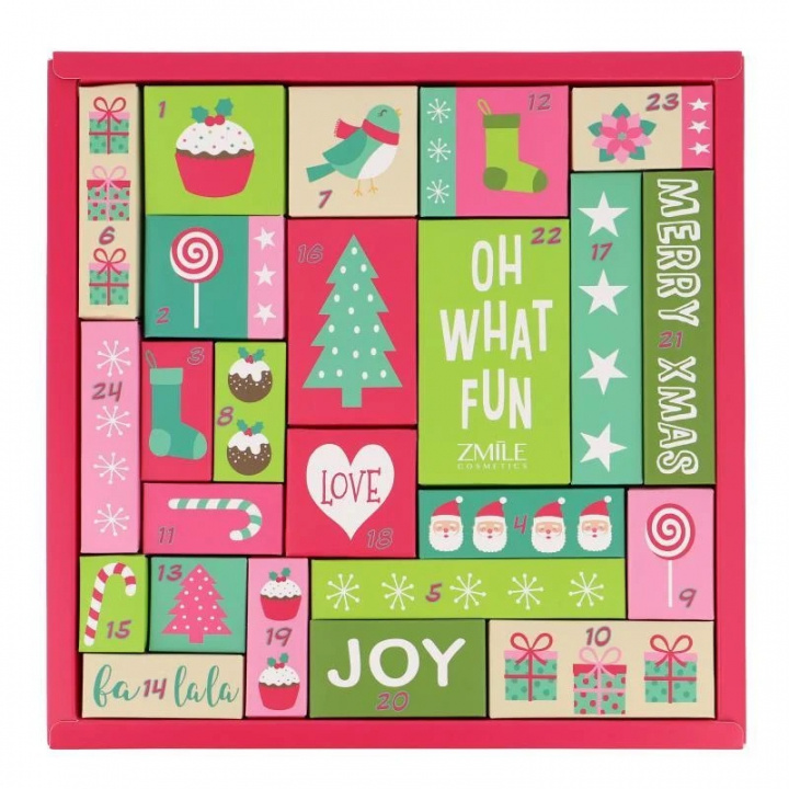 Zmile Cosmetics Advent Calendar Puzzle ‘Oh What Fun’ in de groep SPEELGOED, KINDER- & BABYPRODUCTEN / Speelgoed / Adventkalender bij TP E-commerce Nordic AB (A22677)