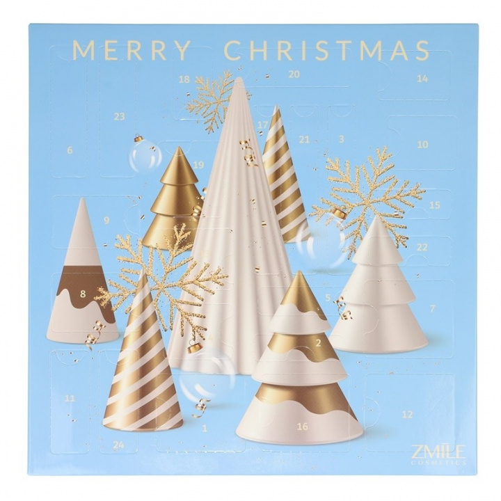 Zmile Cosmetics Beauty Advent Calendar Square ‘3D Christmas Trees’ in de groep SPEELGOED, KINDER- & BABYPRODUCTEN / Speelgoed / Adventkalender bij TP E-commerce Nordic AB (A22679)