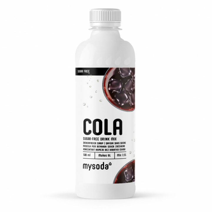 Mysoda Cola Sugar Free 500 ml - Ger 8L dryck in de groep HUISHOUDEN & TUIN / Huishoudelijke apparaten / Water & Sap / Carbonatatiemachines / Smaken bij TP E-commerce Nordic AB (A22686)