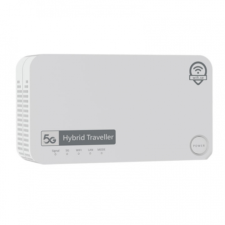 5G Hybrid Traveller Portable Wifi Router for SIM and eSIM in de groep COMPUTERS & RANDAPPARATUUR / Netwerk / Routers bij TP E-commerce Nordic AB (A22749)