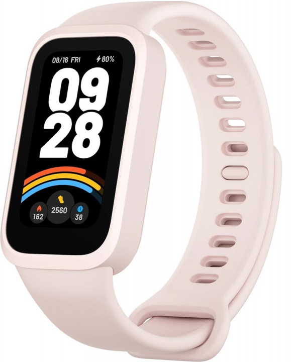 Xiaomi Smart Band 9 Active Pink in de groep SPORT, VRIJE TIJD & HOBBY / Smartwatch & Activiteitsmeters / Activiteitsarmbanden bij TP E-commerce Nordic AB (A22772)