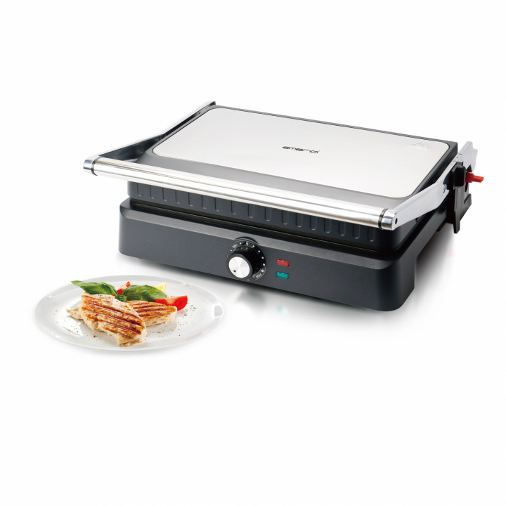 Emerio CG-130859 Kontaktgrill in de groep HUISHOUDEN & TUIN / Huishoudelijke apparaten / Broodroosters & Broodgrills / Tafelgrills & Raclette bij TP E-commerce Nordic AB (A22801)