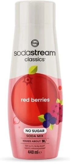 SodaStream Red Berries No Sugar 440ml in de groep HUISHOUDEN & TUIN / Huishoudelijke apparaten / Water & Sap / Carbonatatiemachines / Smaken bij TP E-commerce Nordic AB (A22815)