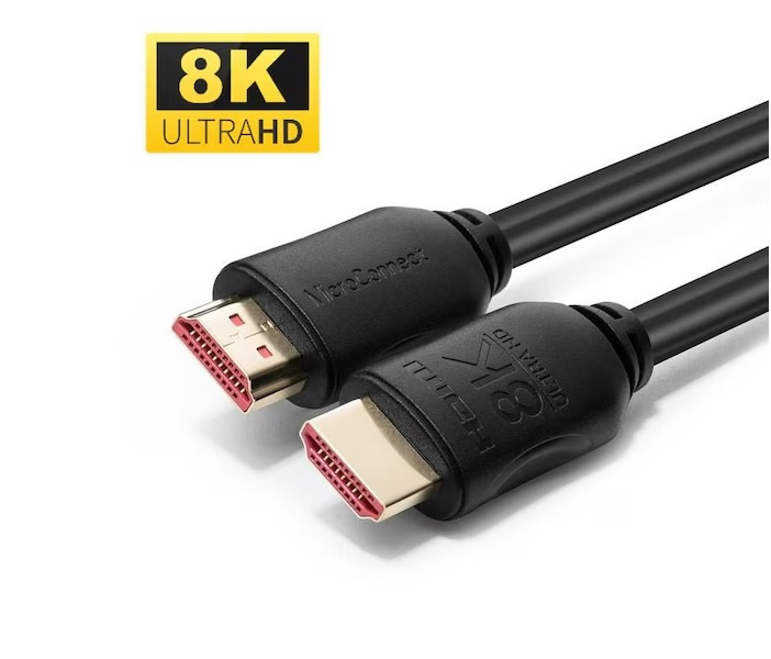 MicroConnect 8K HDMI-kabel | 3 m | Zwart in de groep HOME ELECTRONICS / Kabels & Adapters / HDMI / Kabels bij TP E-commerce Nordic AB (A22841)