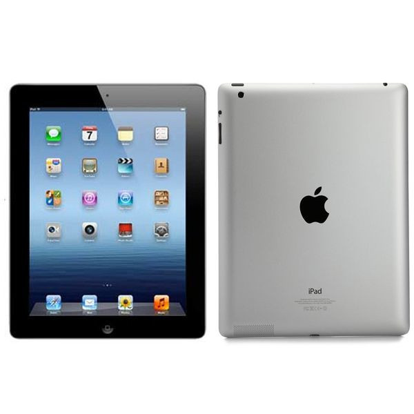 Gereviseerde Apple iPad 4e generatie 16GB WiFi 9,7-inch (B-kwaliteit) Zwart Model A1458 in de groep SMARTPHONE & TABLETS / Tablets bij TP E-commerce Nordic AB (A22847)