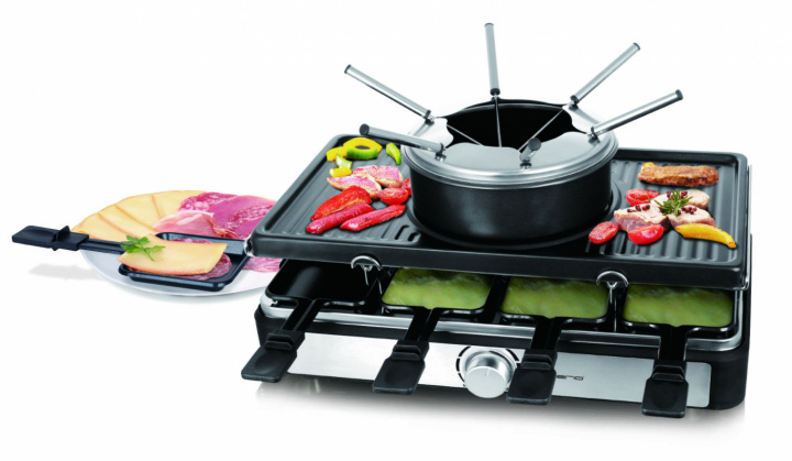 Emerio Raclettegrill RG-124930 in de groep HUISHOUDEN & TUIN / Huishoudelijke apparaten / Broodroosters & Broodgrills / Tafelgrills & Raclette bij TP E-commerce Nordic AB (A23173)