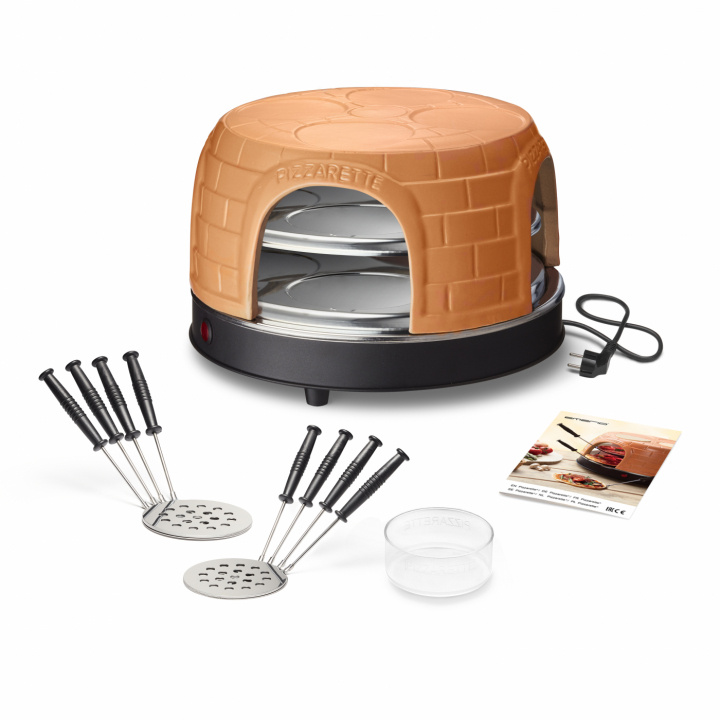 Emerio Pizza Oven PO-116124.1 in de groep HUISHOUDEN & TUIN / Huishoudelijke apparaten / Broodroosters & Broodgrills / Tafelgrills & Raclette bij TP E-commerce Nordic AB (A23180)