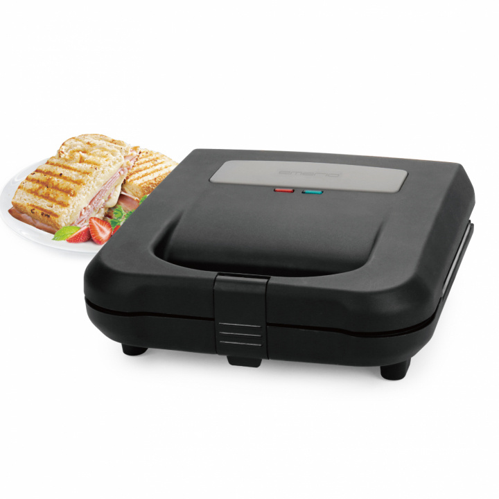 Emerio Sandwichmaker ST-130038 in de groep HUISHOUDEN & TUIN / Huishoudelijke apparaten / Broodroosters & Broodgrills / Tafelgrills & Raclette bij TP E-commerce Nordic AB (A23182)