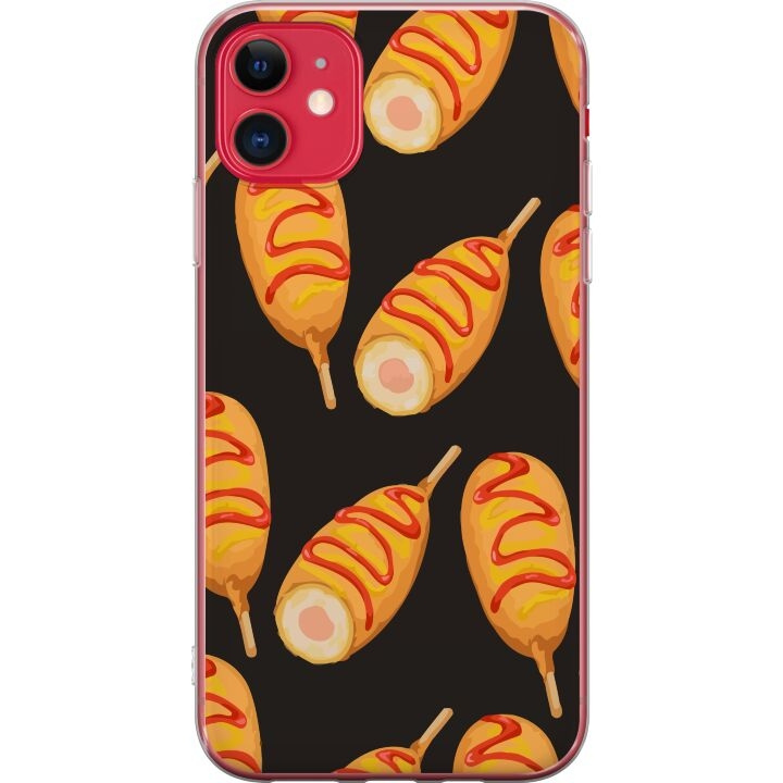 Mobiele hoes voor Apple iPhone 11 met Kippenpoot ontwerp in de groep SMARTPHONE & TABLETS / Mobielbescherming / Apple / Lippenstift bij TP E-commerce Nordic AB (A50036)