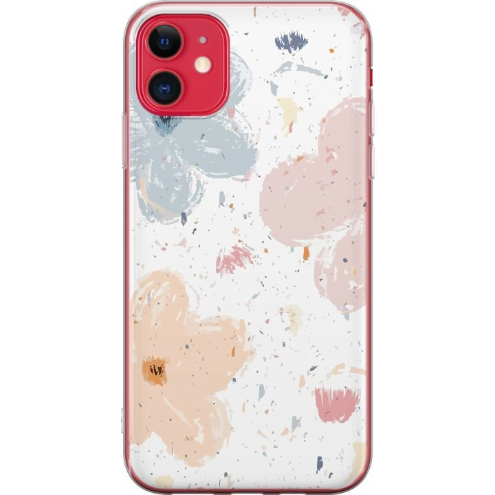 Mobiele hoes voor Apple iPhone 11 met Bloemen ontwerp in de groep SMARTPHONE & TABLETS / Mobielbescherming / Apple / Lippenstift bij TP E-commerce Nordic AB (A50039)