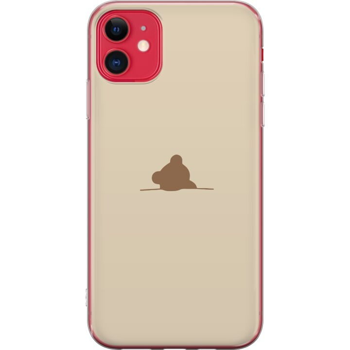 Mobiele hoes voor Apple iPhone 11 met Nalle ontwerp in de groep SMARTPHONE & TABLETS / Mobielbescherming / Apple / Lippenstift bij TP E-commerce Nordic AB (A50047)