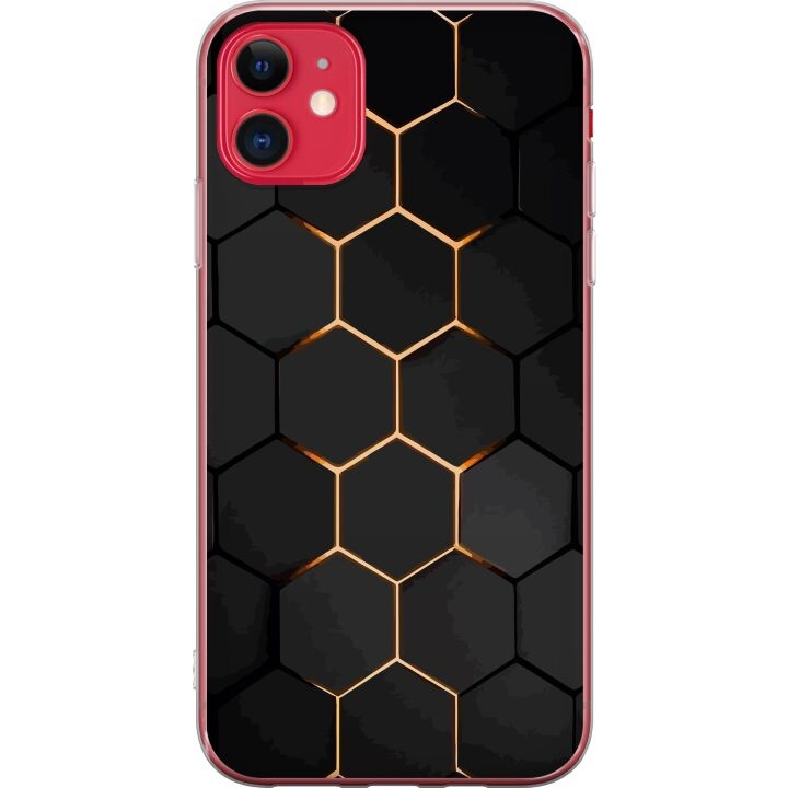 Mobiele hoes voor Apple iPhone 11 met Luxe Patroon ontwerp in de groep SMARTPHONE & TABLETS / Mobielbescherming / Apple / Lippenstift bij TP E-commerce Nordic AB (A50052)