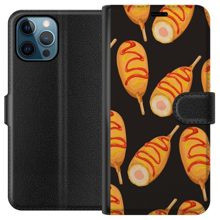 Portemonnee-hoesje voor Apple iPhone 12 Pro met Kippenpoot ontwerp in de groep SMARTPHONE & TABLETS / Mobielbescherming / Apple / Hobbykleuren bij TP E-commerce Nordic AB (A50279)