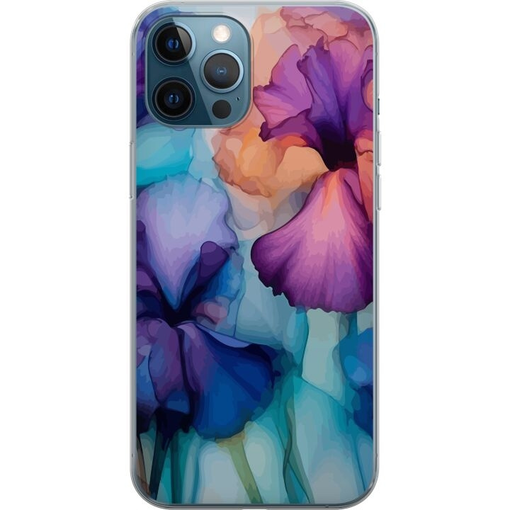 Mobiele hoes voor Apple iPhone 12 Pro met Magische bloemen ontwerp in de groep SMARTPHONE & TABLETS / Mobielbescherming / Apple / Hobbykleuren bij TP E-commerce Nordic AB (A50300)