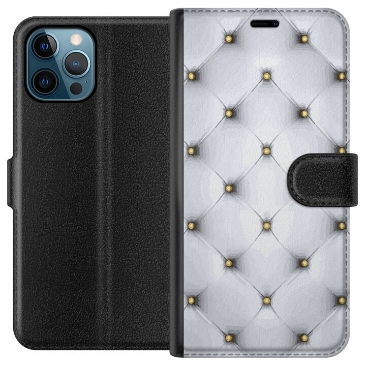 Portemonnee-hoesje voor Apple iPhone 12 Pro Max met Luxe ontwerp in de groep SMARTPHONE & TABLETS / Mobielbescherming / Apple / IPL en laser bij TP E-commerce Nordic AB (A50338)