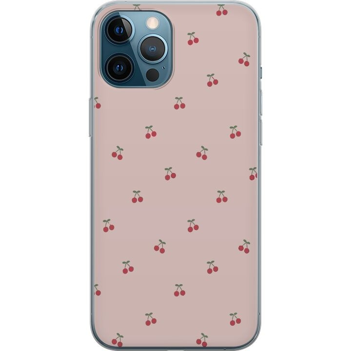 Mobiele hoes voor Apple iPhone 12 Pro Max met Kersen ontwerp in de groep SMARTPHONE & TABLETS / Mobielbescherming / Apple / IPL en laser bij TP E-commerce Nordic AB (A50358)