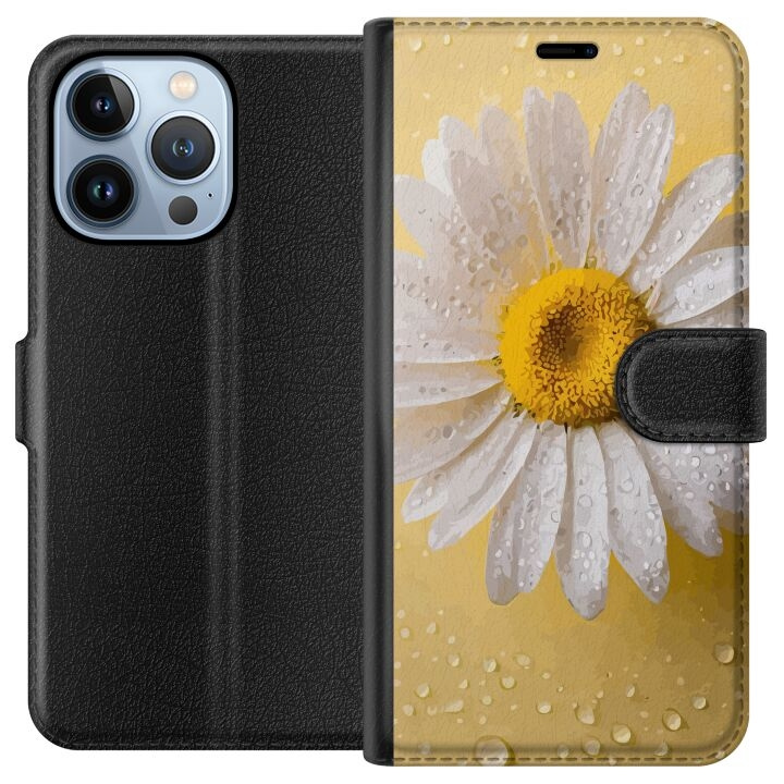 Portemonnee-hoesje voor Apple iPhone 13 Pro met Porseleinbloem ontwerp in de groep SMARTPHONE & TABLETS / Mobielbescherming / Apple / iPhone 13 Pro bij TP E-commerce Nordic AB (A50486)