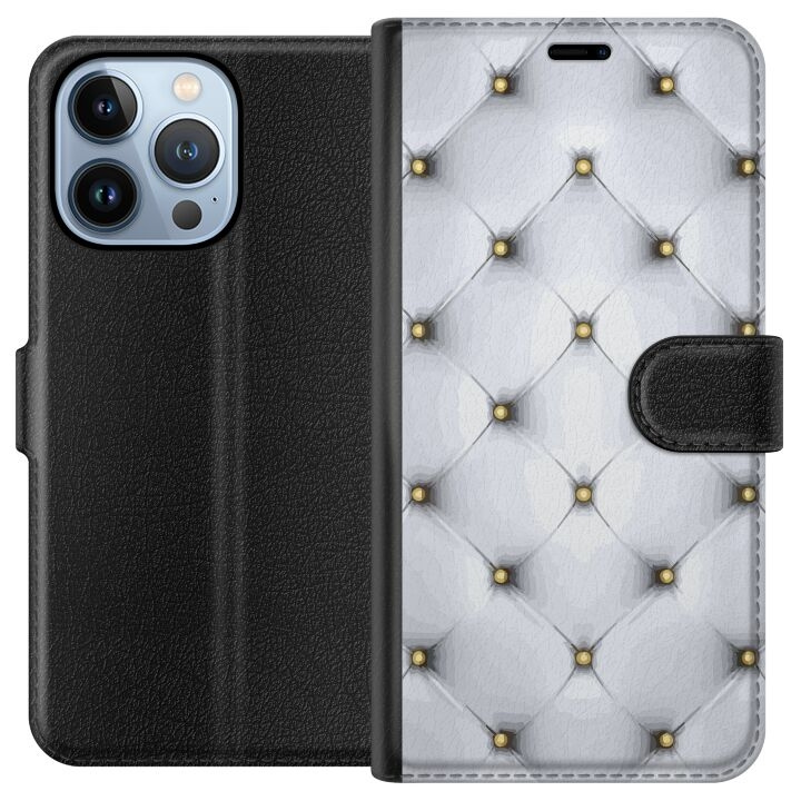 Portemonnee-hoesje voor Apple iPhone 13 Pro met Luxe ontwerp in de groep SMARTPHONE & TABLETS / Mobielbescherming / Apple / iPhone 13 Pro bij TP E-commerce Nordic AB (A50500)