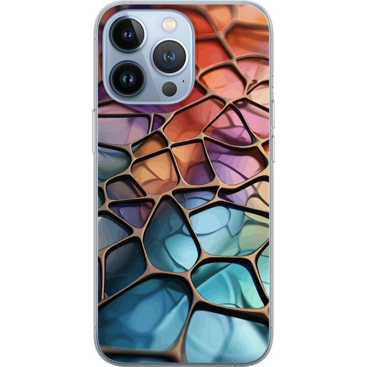 Mobiele hoes voor Apple iPhone 13 Pro met Metallic patroon ontwerp in de groep SMARTPHONE & TABLETS / Mobielbescherming / Apple / iPhone 13 Pro bij TP E-commerce Nordic AB (A50523)