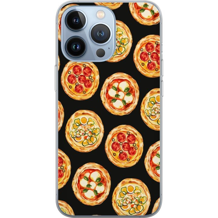 Mobiele hoes voor Apple iPhone 13 Pro met Pizza ontwerp in de groep SMARTPHONE & TABLETS / Mobielbescherming / Apple / iPhone 13 Pro bij TP E-commerce Nordic AB (A50526)