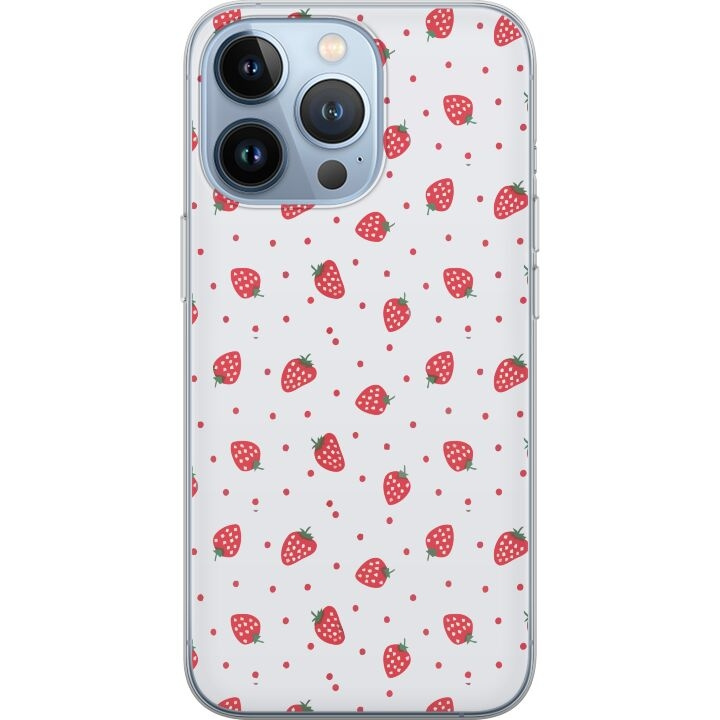 Mobiele hoes voor Apple iPhone 13 Pro met Aardbeien ontwerp in de groep SMARTPHONE & TABLETS / Mobielbescherming / Apple / iPhone 13 Pro bij TP E-commerce Nordic AB (A50530)