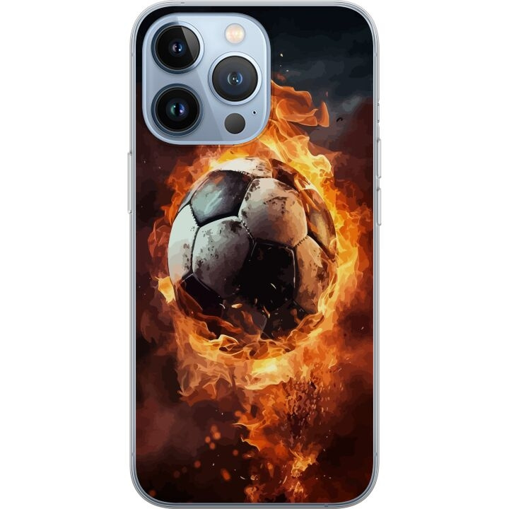 Mobiele hoes voor Apple iPhone 13 Pro met Voetbal ontwerp in de groep SMARTPHONE & TABLETS / Mobielbescherming / Apple / iPhone 13 Pro bij TP E-commerce Nordic AB (A50534)