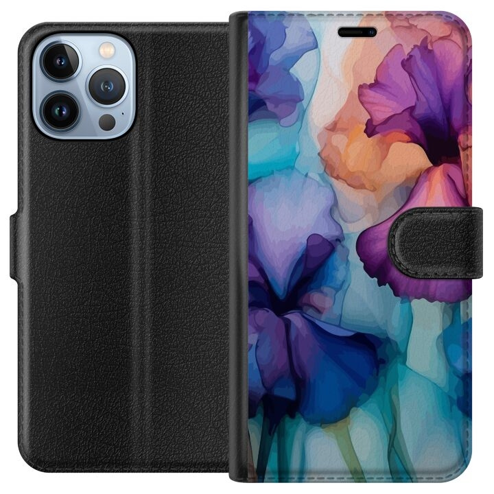 Portemonnee-hoesje voor Apple iPhone 13 Pro Max met Magische bloemen ontwerp in de groep SMARTPHONE & TABLETS / Mobielbescherming / Apple / iPhone 13 Pro Max bij TP E-commerce Nordic AB (A50543)