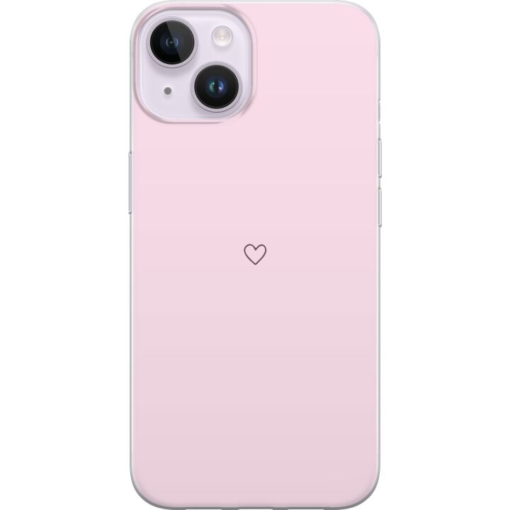 Mobiele hoes voor Apple iPhone 14 met Hart ontwerp in de groep SMARTPHONE & TABLETS / Mobielbescherming / Apple / iPhone 14 bij TP E-commerce Nordic AB (A50640)