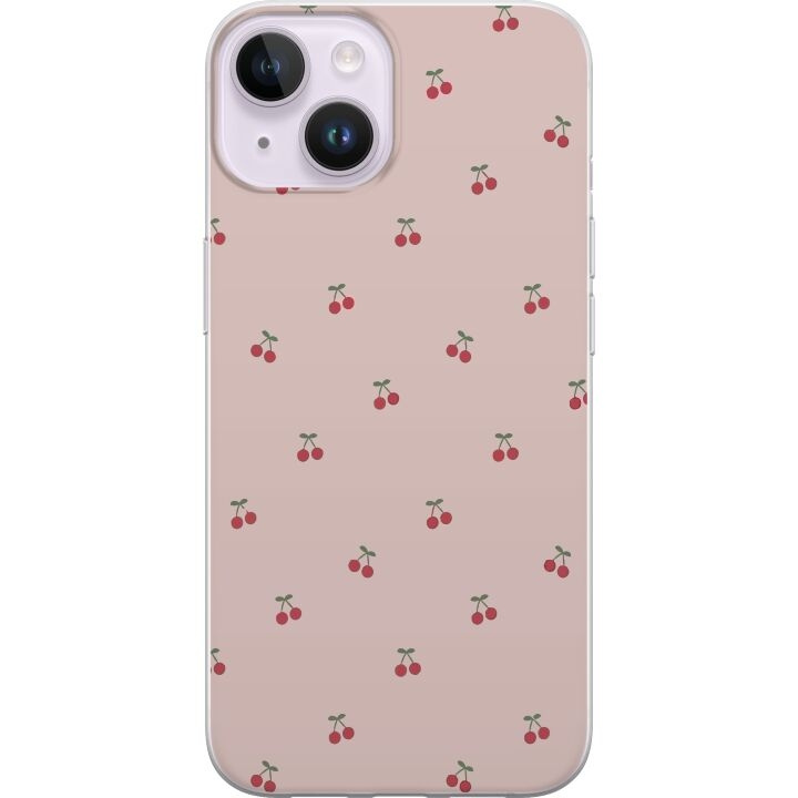 Mobiele hoes voor Apple iPhone 14 Plus met Kersen ontwerp in de groep SMARTPHONE & TABLETS / Mobielbescherming / Apple / iPhone 14 bij TP E-commerce Nordic AB (A50736)