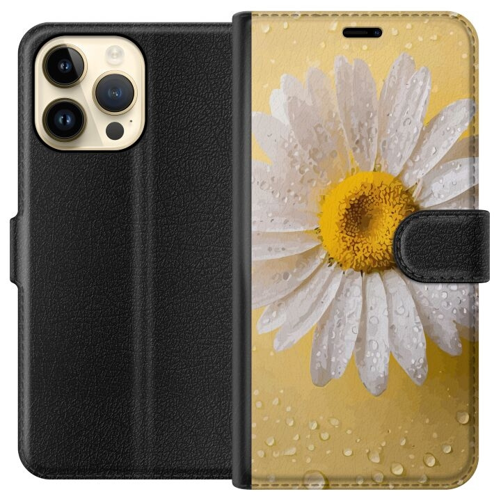 Portemonnee-hoesje voor Apple iPhone 14 Pro Max met Porseleinbloem ontwerp in de groep SMARTPHONE & TABLETS / Mobielbescherming / Apple / iPhone 14 bij TP E-commerce Nordic AB (A50756)