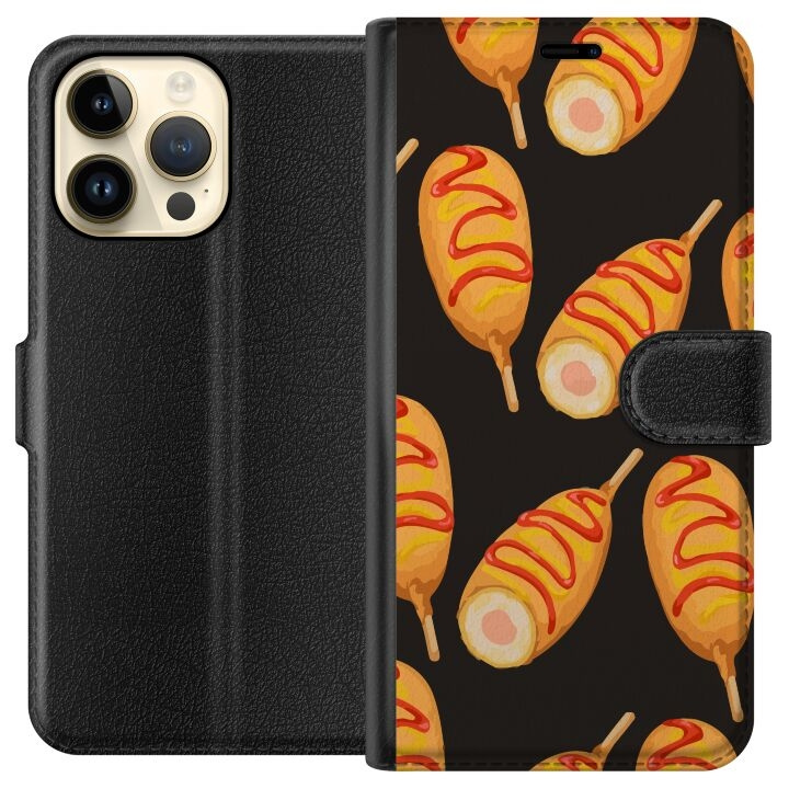 Portemonnee-hoesje voor Apple iPhone 14 Pro Max met Kippenpoot ontwerp in de groep SMARTPHONE & TABLETS / Mobielbescherming / Apple / iPhone 14 bij TP E-commerce Nordic AB (A50765)