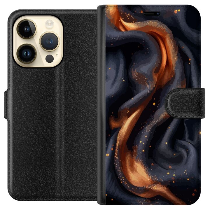 Portemonnee-hoesje voor Apple iPhone 15 Pro met Vurig zijde ontwerp in de groep SMARTPHONE & TABLETS / Mobielbescherming / Apple / iPhone 15 bij TP E-commerce Nordic AB (A50865)