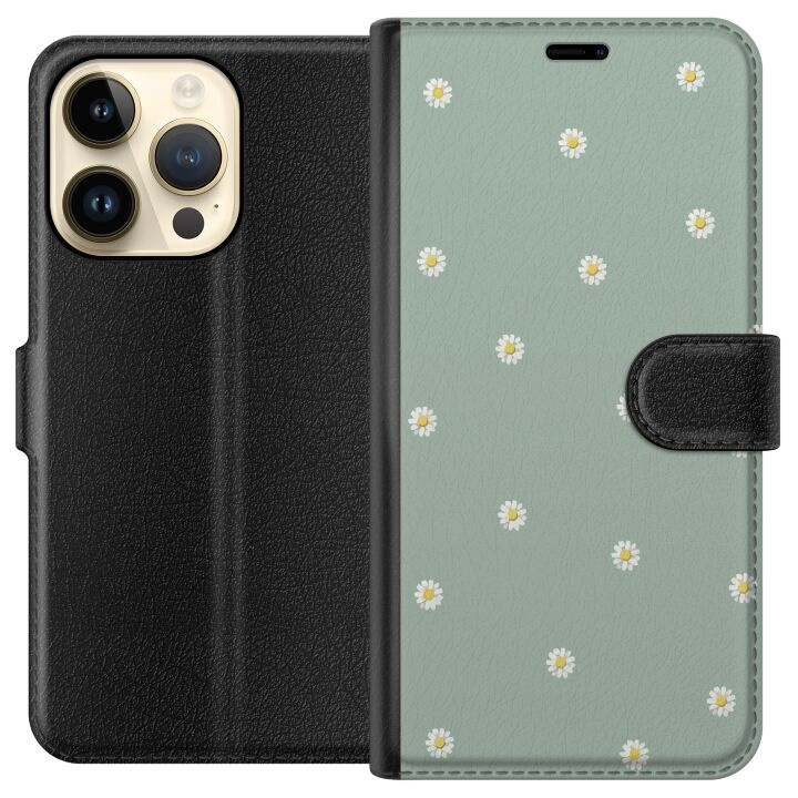 Portemonnee-hoesje voor Apple iPhone 15 Pro met Priesterkragen ontwerp in de groep SMARTPHONE & TABLETS / Mobielbescherming / Apple / iPhone 15 bij TP E-commerce Nordic AB (A50868)