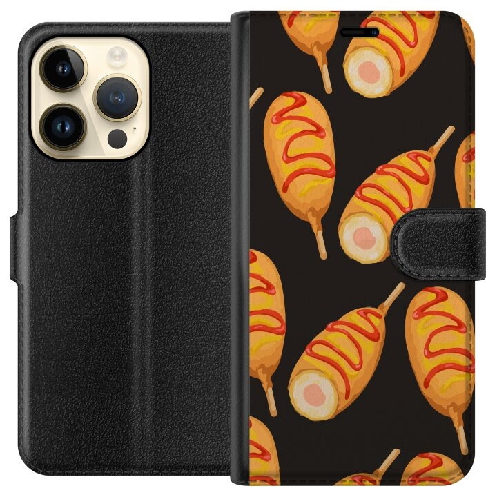 Portemonnee-hoesje voor Apple iPhone 15 Pro met Kippenpoot ontwerp in de groep SMARTPHONE & TABLETS / Mobielbescherming / Apple / iPhone 15 bij TP E-commerce Nordic AB (A50873)