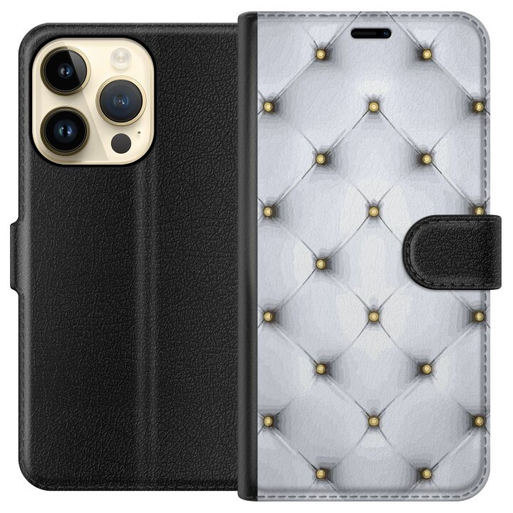 Portemonnee-hoesje voor Apple iPhone 15 Pro met Luxe ontwerp in de groep SMARTPHONE & TABLETS / Mobielbescherming / Apple / iPhone 15 bij TP E-commerce Nordic AB (A50878)