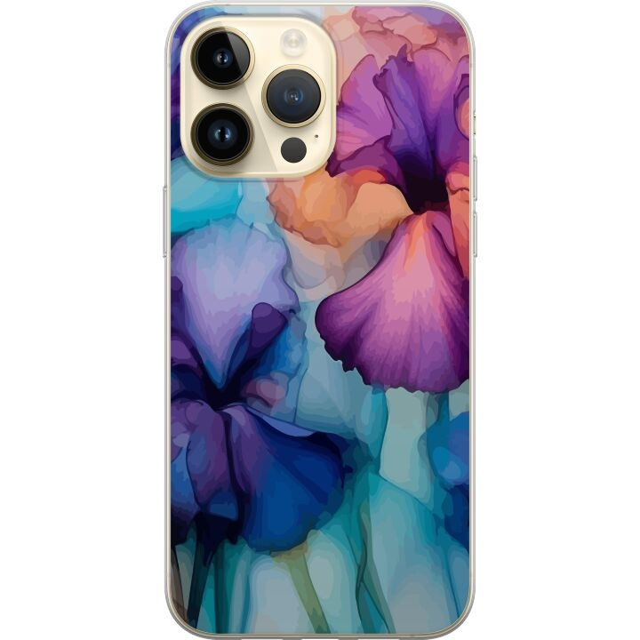 Mobiele hoes voor Apple iPhone 15 Pro Max met Magische bloemen ontwerp in de groep SMARTPHONE & TABLETS / Mobielbescherming / Apple / iPhone 15 bij TP E-commerce Nordic AB (A51002)