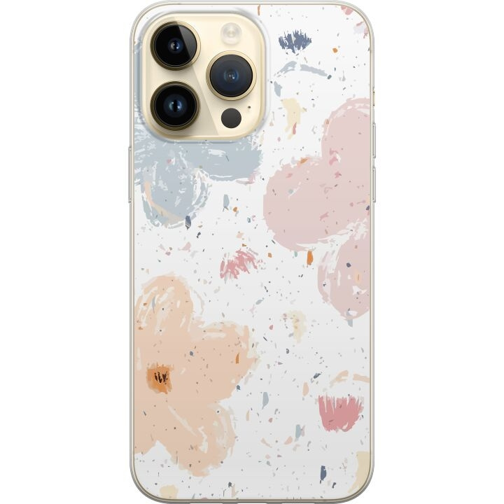 Mobiele hoes voor Apple iPhone 15 Pro Max met Bloemen ontwerp in de groep SMARTPHONE & TABLETS / Mobielbescherming / Apple / iPhone 15 bij TP E-commerce Nordic AB (A51011)