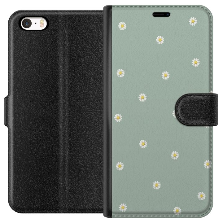 Portemonnee-hoesje voor Apple iPhone 5 met Priesterkragen ontwerp in de groep SMARTPHONE & TABLETS / Mobielbescherming / Apple / iPhone 5/5S/SE bij TP E-commerce Nordic AB (A51084)